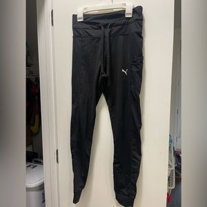 Black Puma joggers